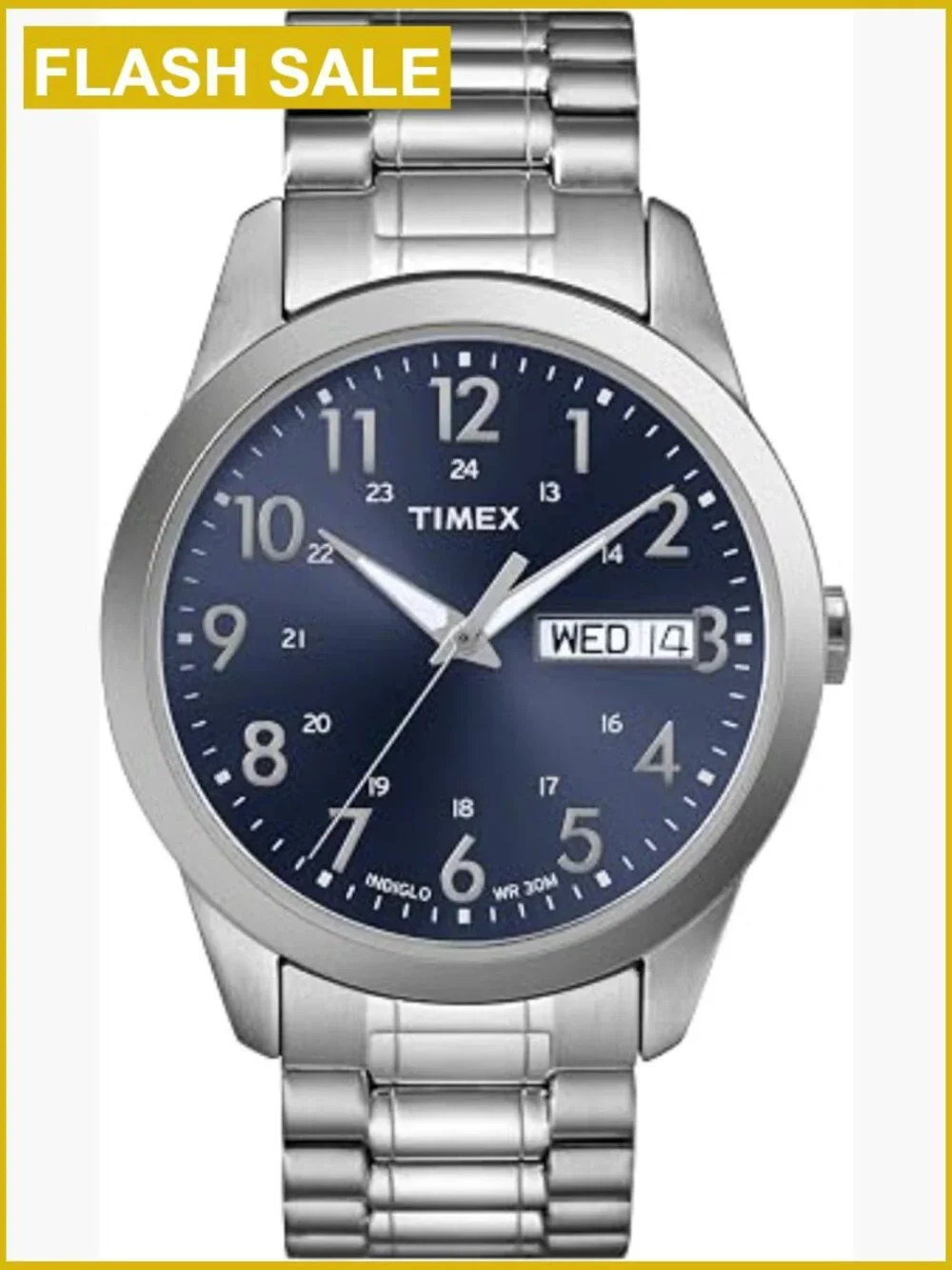 Men's South Street Sport 36mm Watch Box Set with Expansion Band and Indiglo